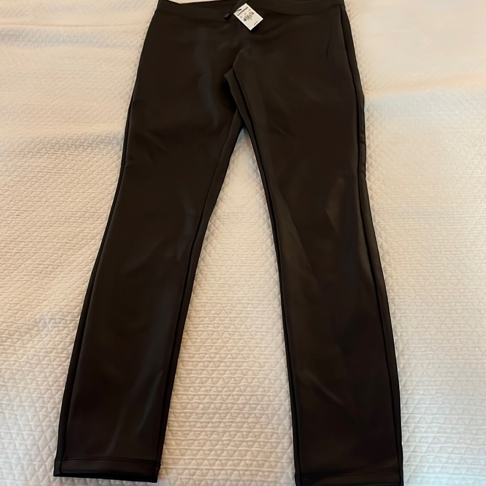 Express leather jeggins